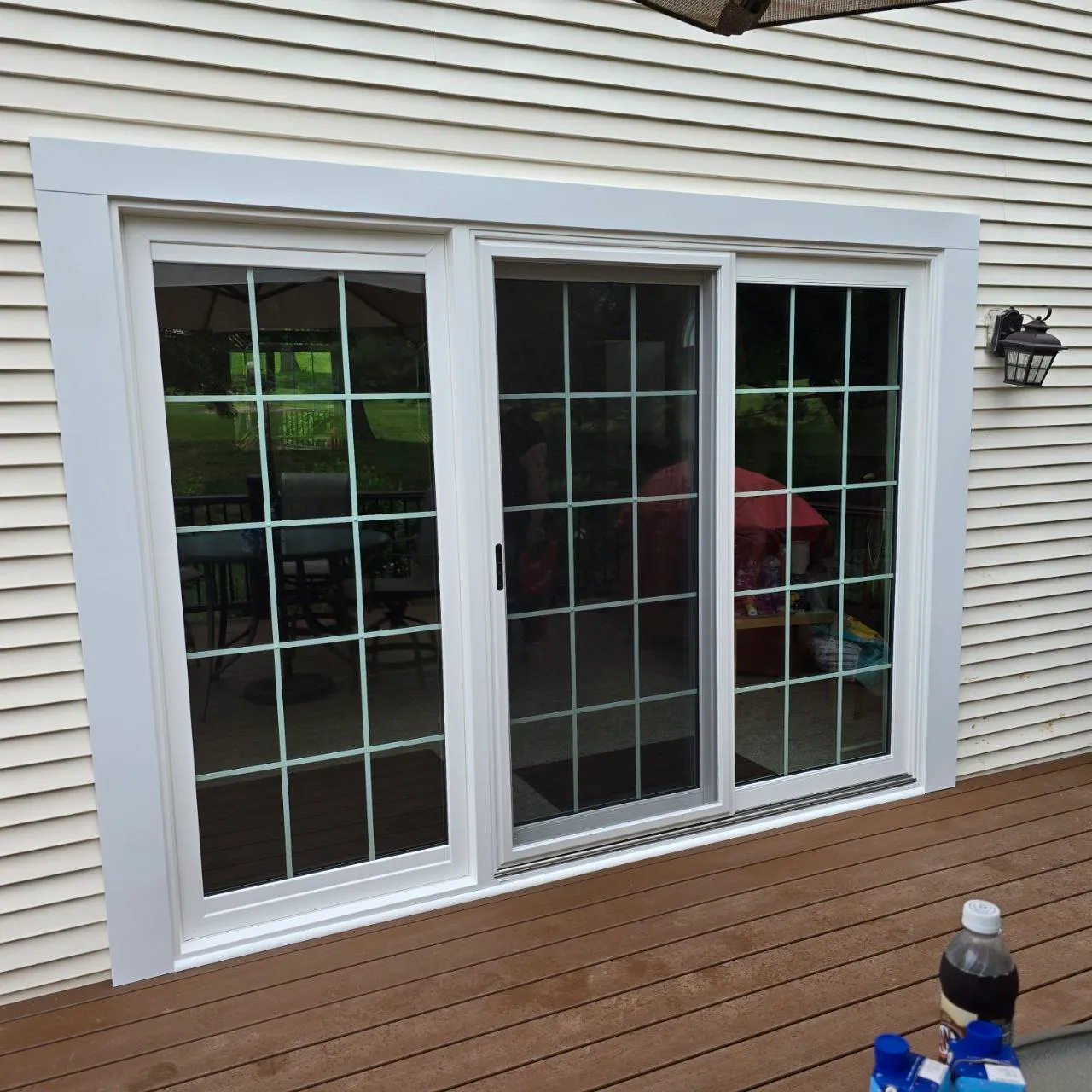 Three-Panel Patio Doors + Full-Home Windows