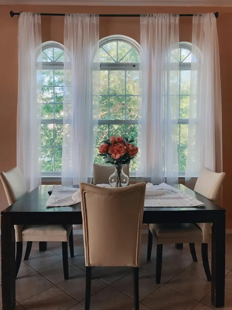 Home with newly installed OKNA windows